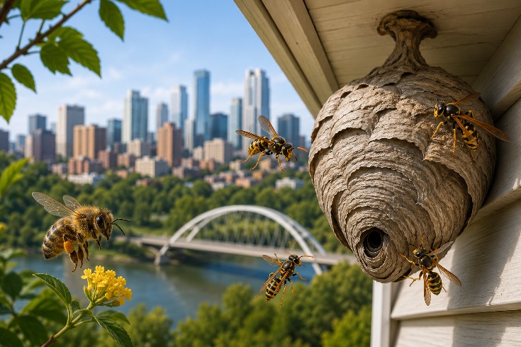 Wasp & Bee Season in Calgary: When to Call a Pro vs DIY